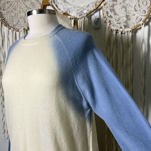 Diesel Wool Blend Cream and Blue Sweater Size XS - Picture 2 of 11